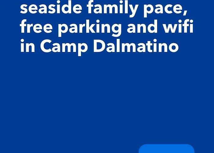 Del Mare, Seaside Family Pace, Free Parking And Wifi In Camp Dalmatino بيت للعطل *