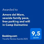 Del Mare, Seaside Family Pace, Free Parking And Wifi In Camp Dalmatino * Drage