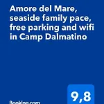 Del Mare, Seaside Family Pace, Free Parking And Wifi In Camp Dalmatino Сasa de vacaciones *