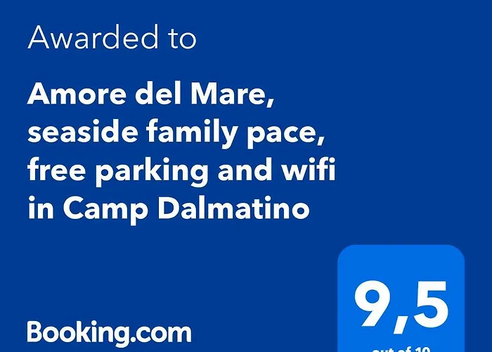 Del Mare, Seaside Family Pace, Free Parking And Wifi In Camp Dalmatino * Драге